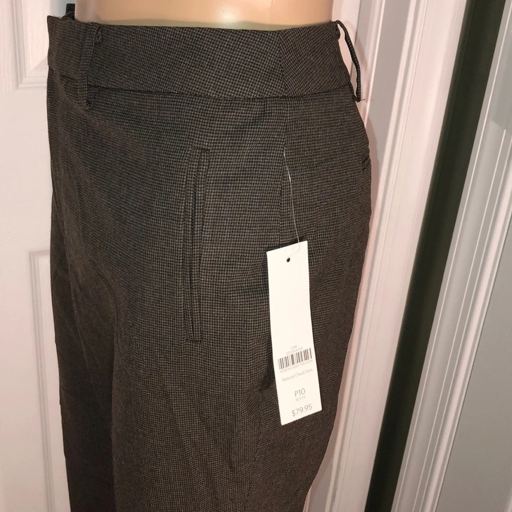 Coldwater Creek Brown Pants. NWT. P10 - Picture 5 of 12